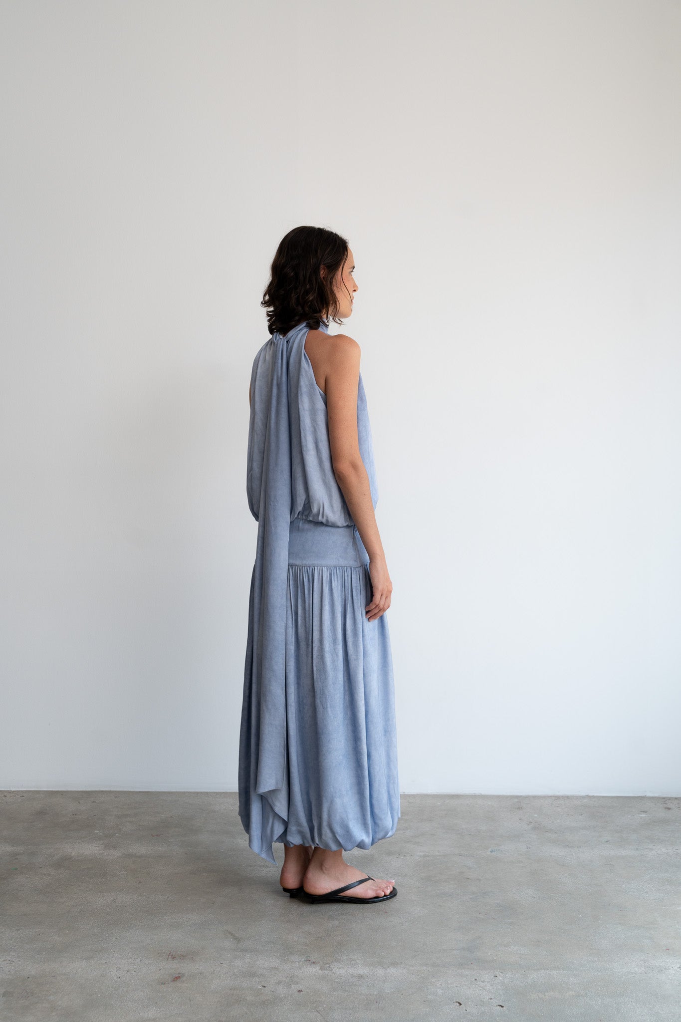 Vestido Camille Celeste Blue