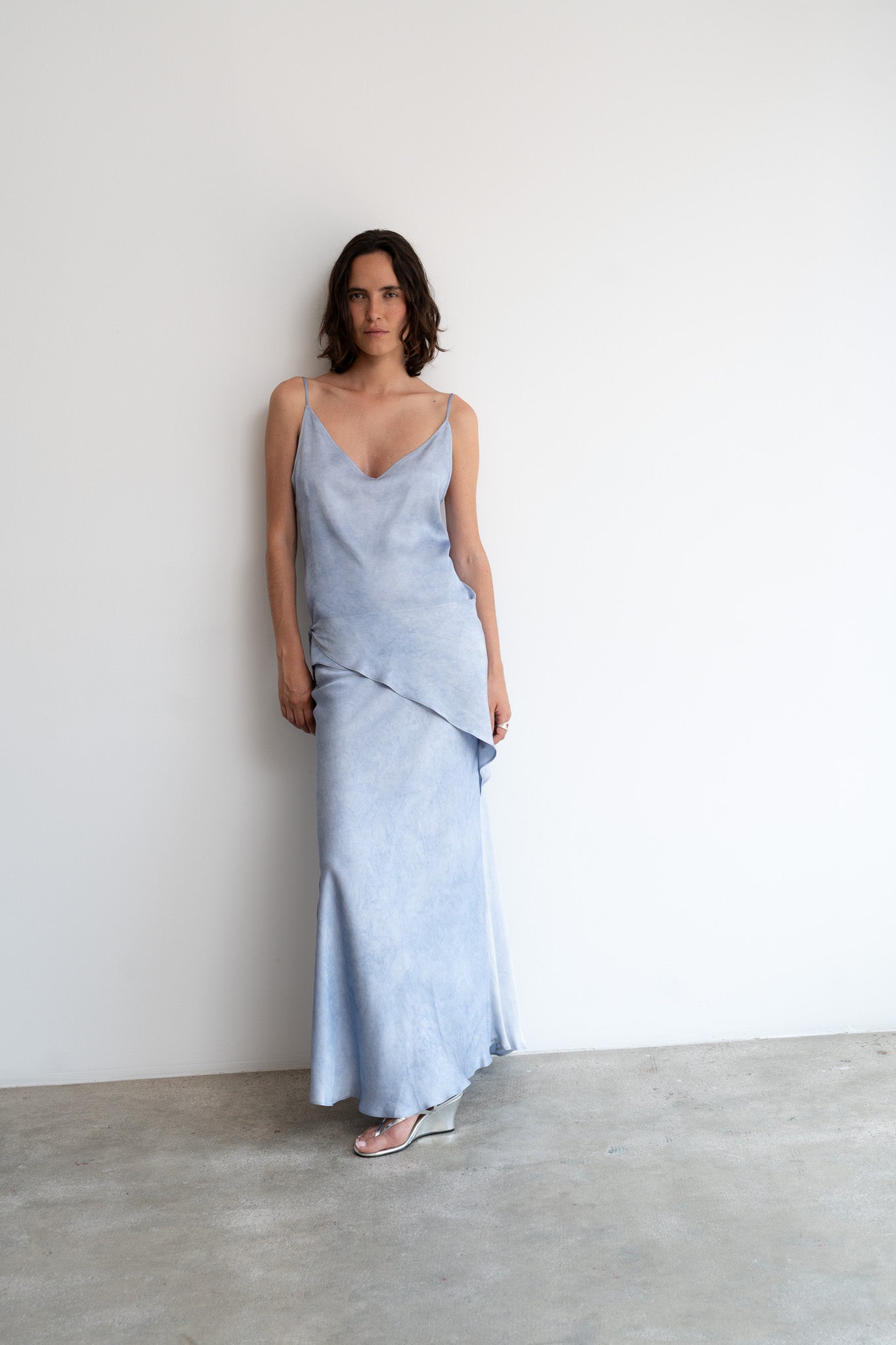Falda Letto Celeste Blue