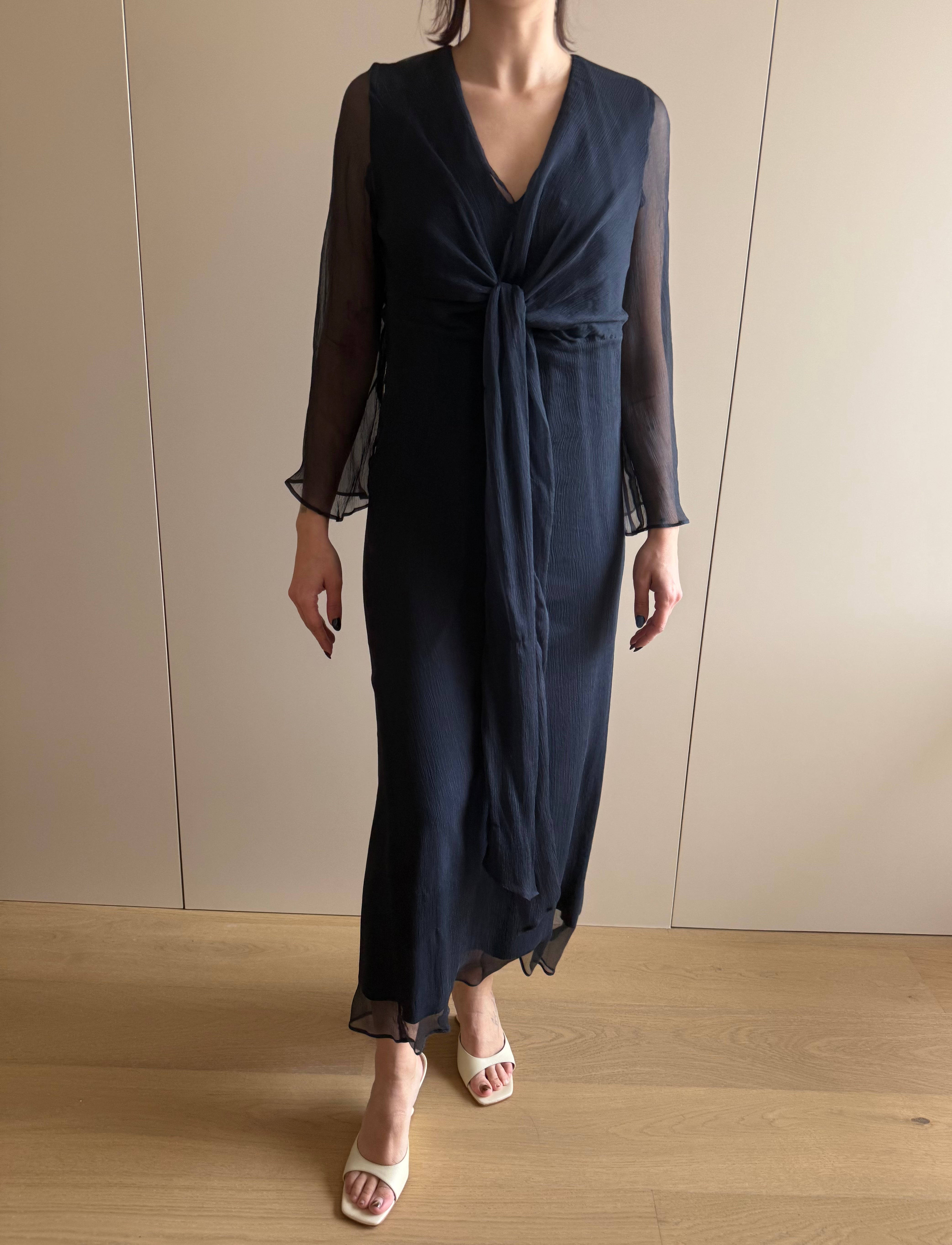 Vestido Andrew 100% Seda