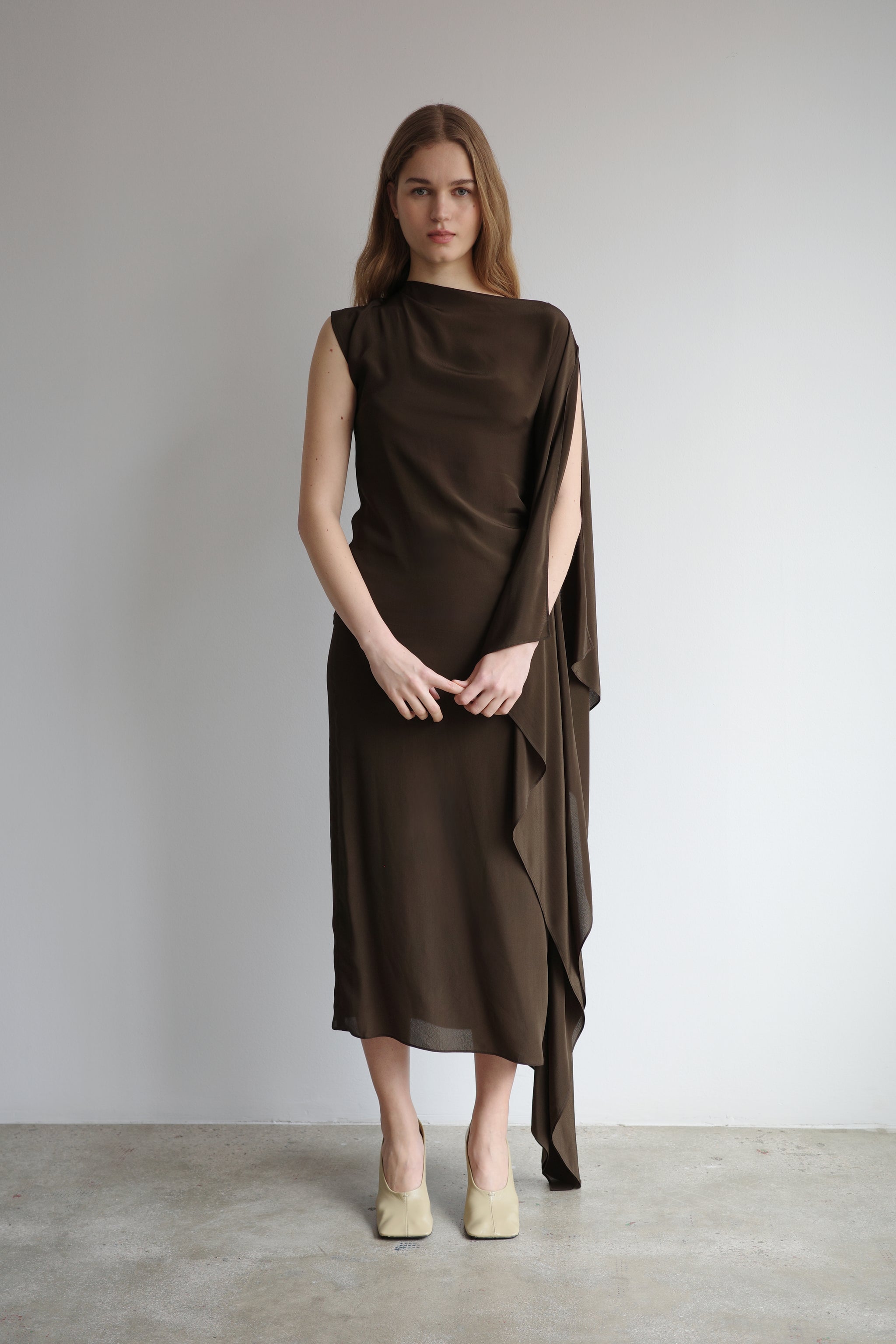 kristen's formal dresses Chocolate / S Color:Haze Blue length mermaid bridesmaid dress dress::chrzciny Women's Black Square Neck