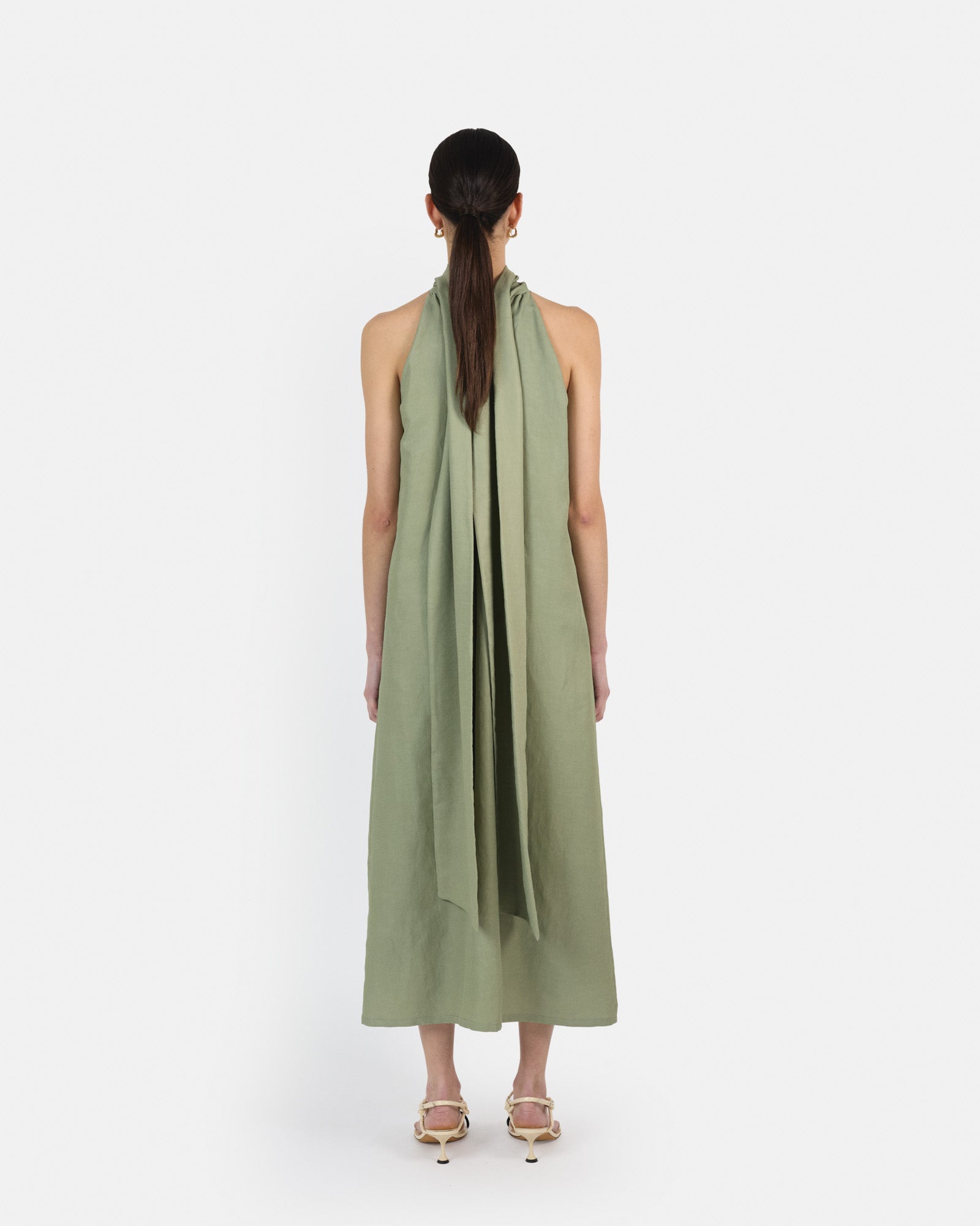 Linen Smoke Green#4