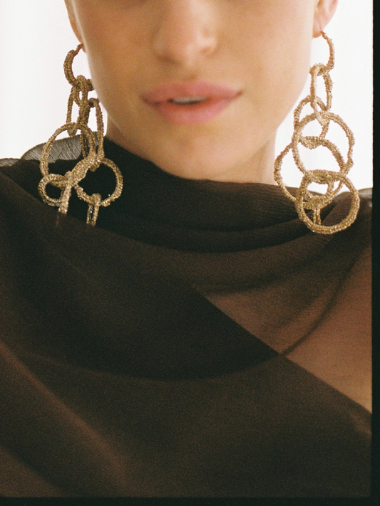 MULTIHOOP LONG EARRINGS (PRE ORDER)