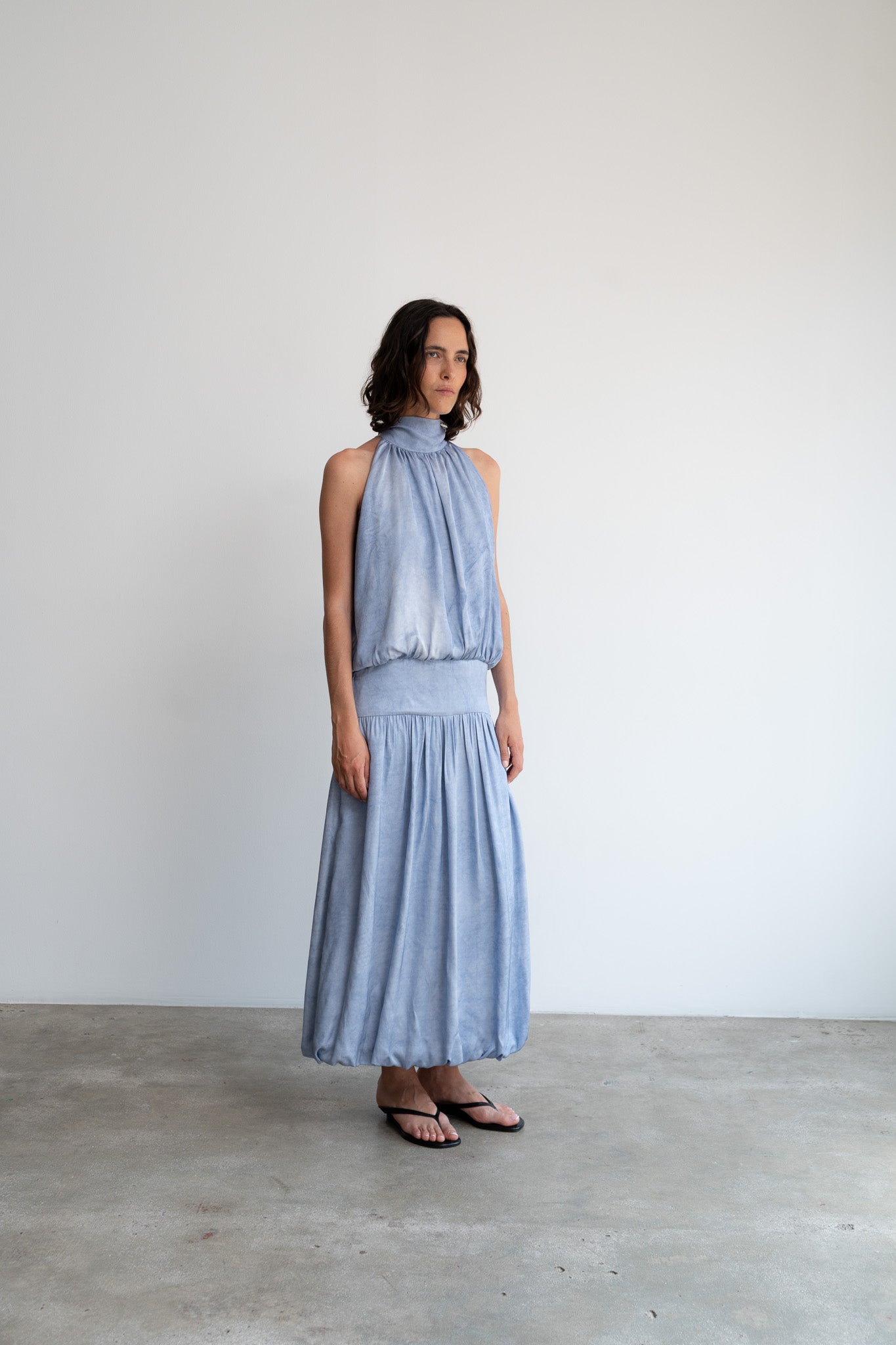 Vestido Camille Celeste Blue