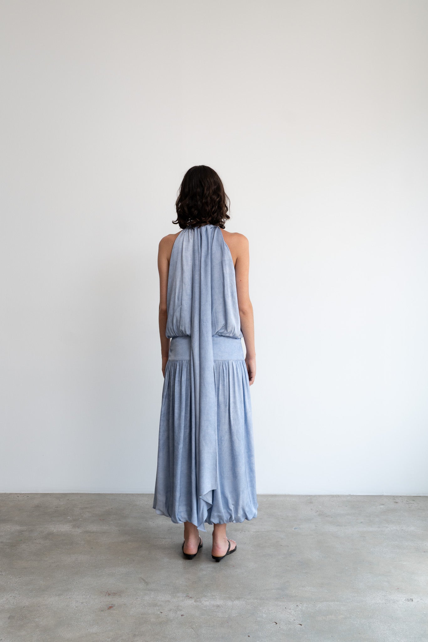 Vestido Camille Celeste Blue