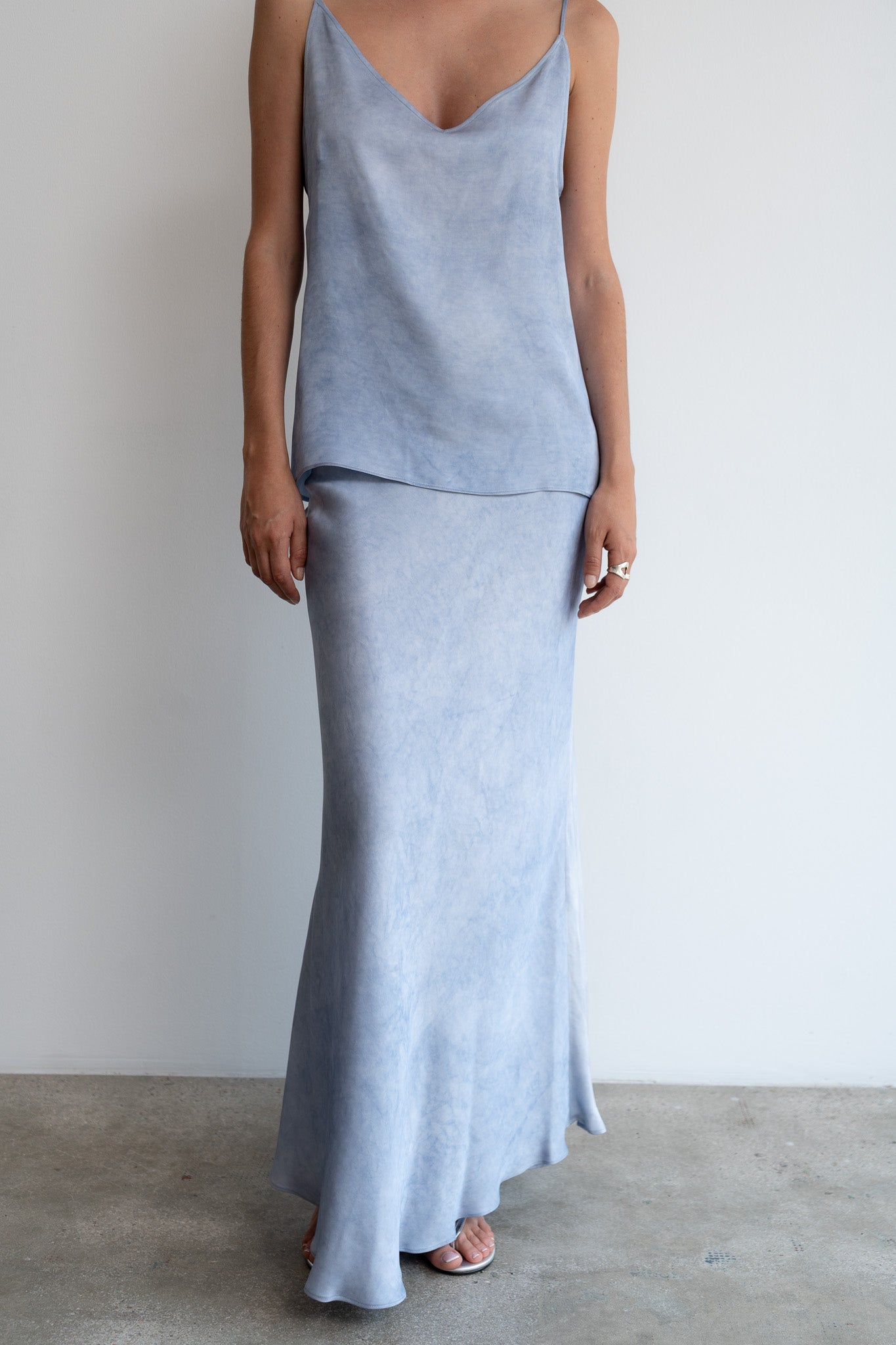 Falda Letto Celeste Blue