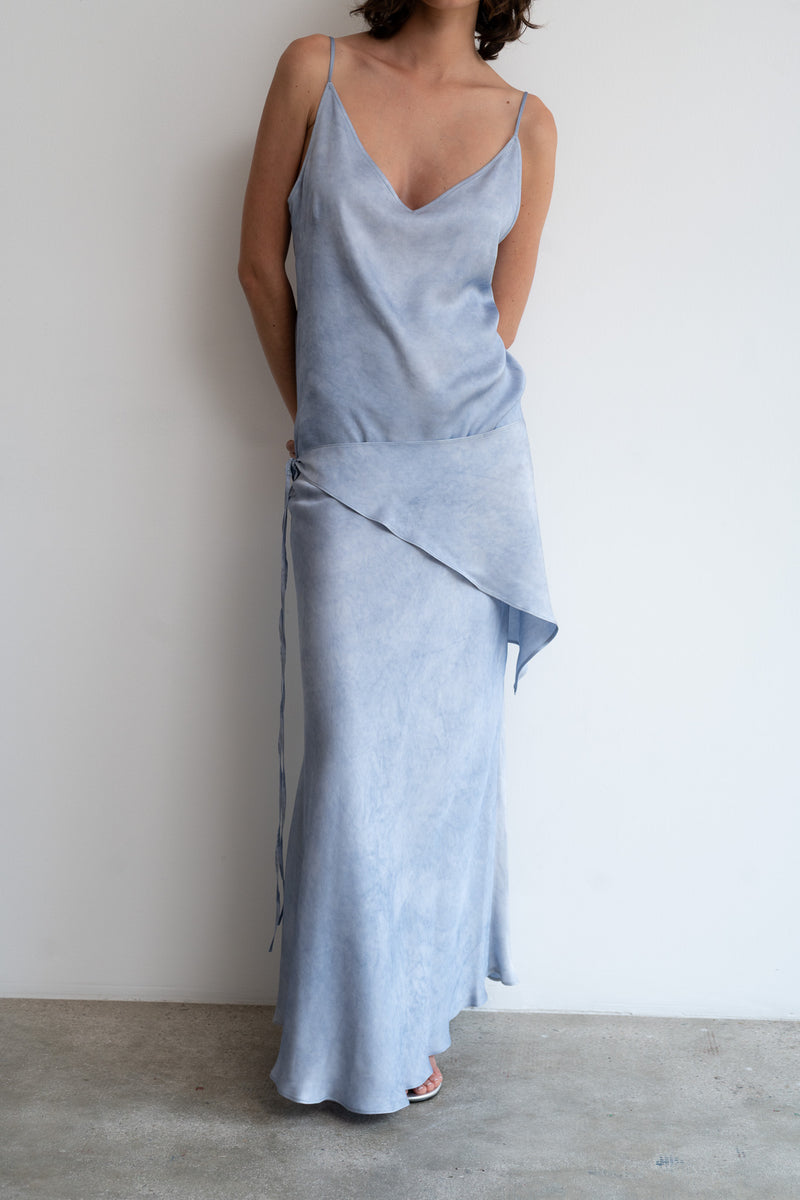 Falda Letto Celeste Blue