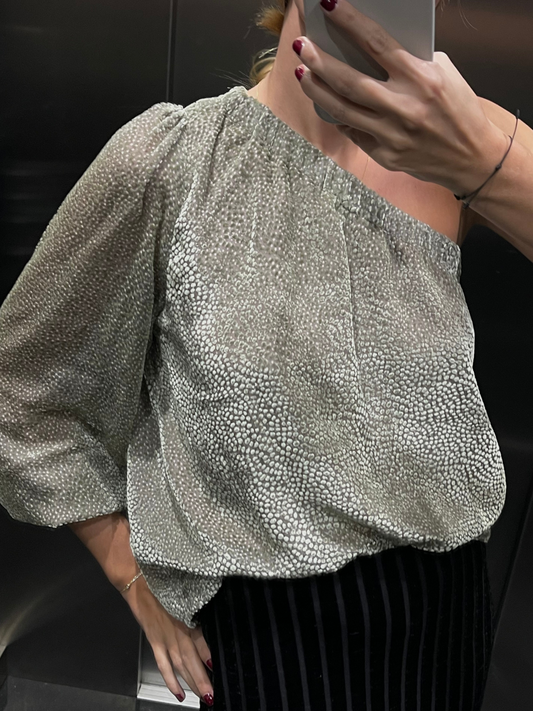 TOP JANE TERCIOPELO DOTS (IN STOCK)