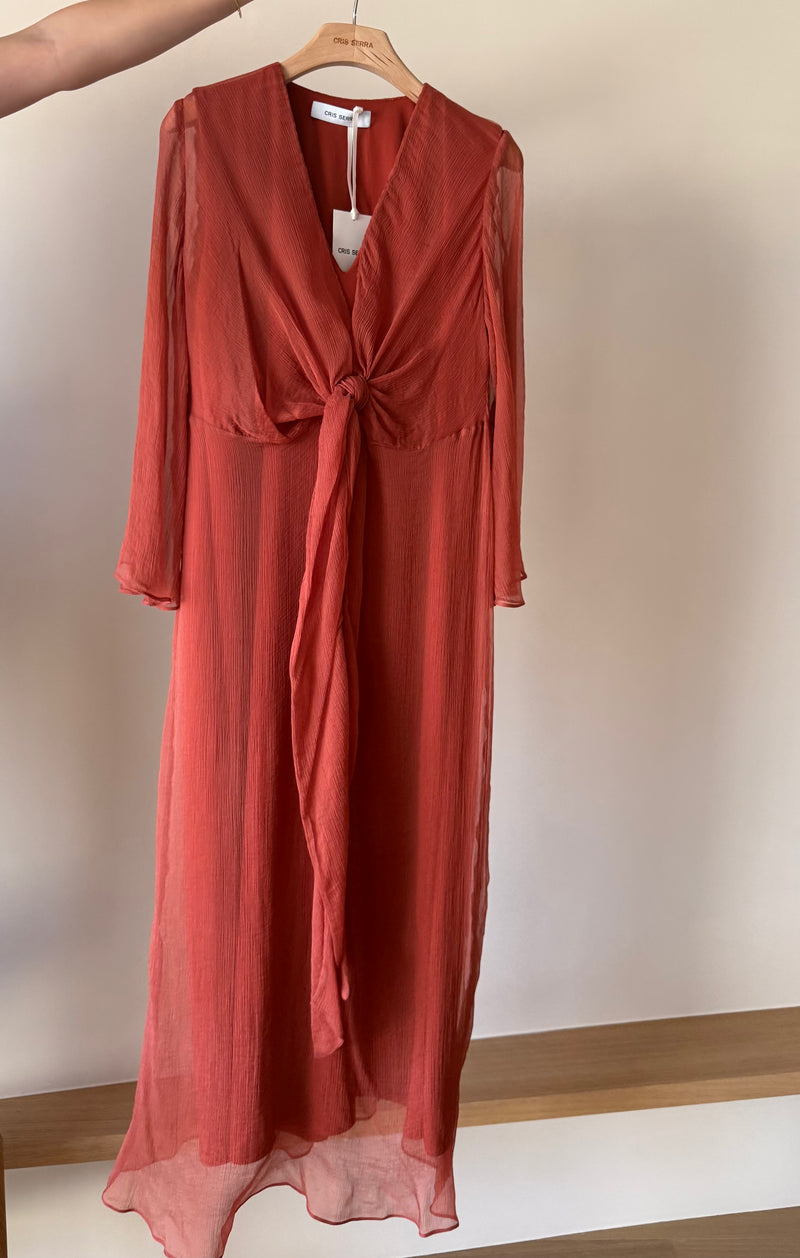 Vestido Andrew 100% Seda