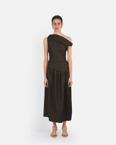 linen chocolate