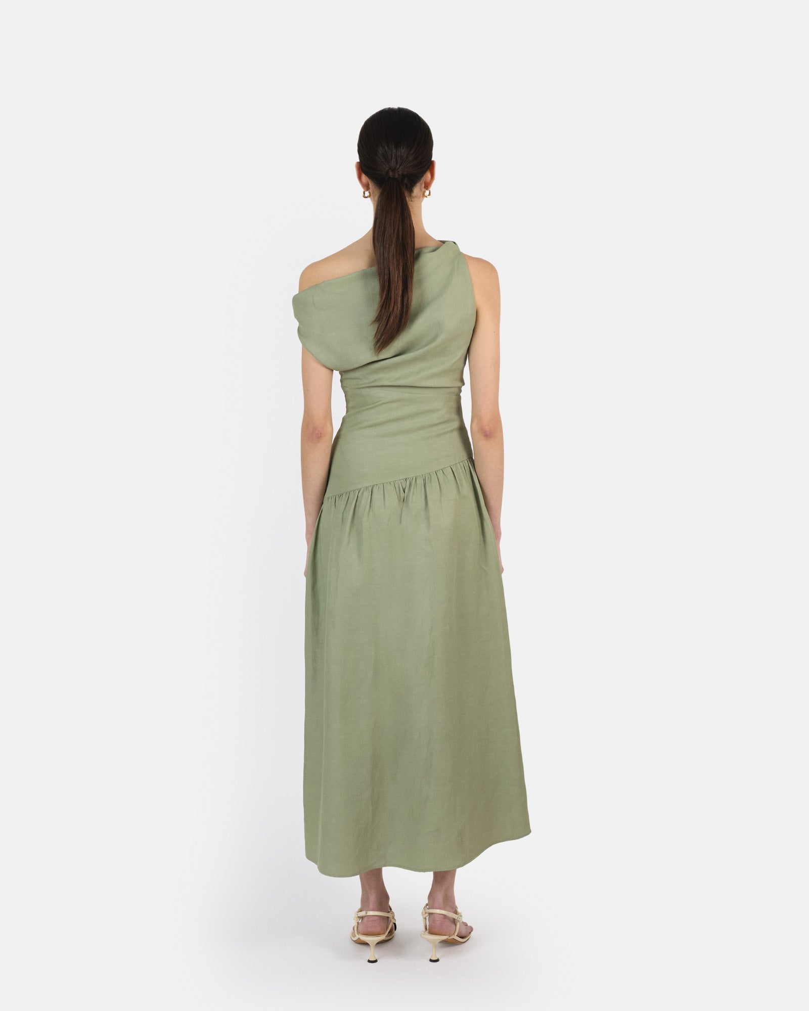 Linen Smoke Green#2