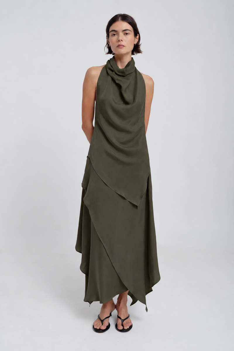 Vestido Sia Cupro